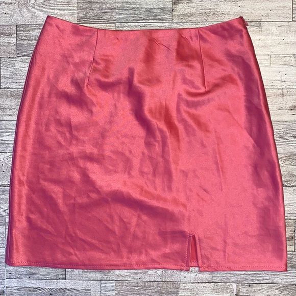 Princess Polly, Bubblegum Pink, Split Hem, Mini Skirt - Picture 2 of 9